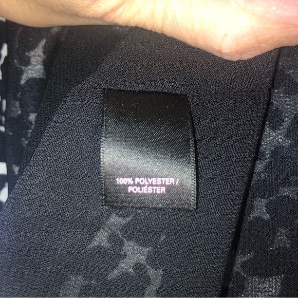 Victoria's Secret The Deep V Hounds Tooth Pleated Cocktail Dress Size 4 - Picture 13 of 14